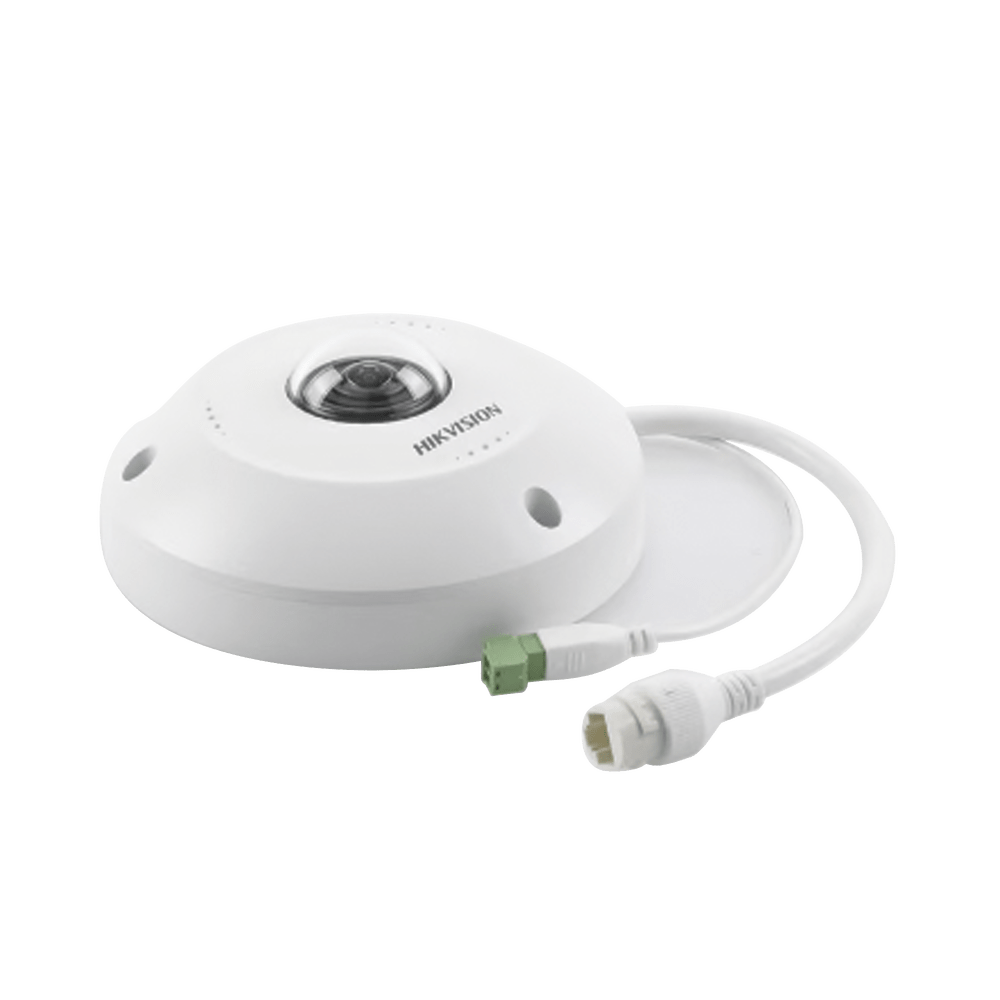 Fisheye IP 4 Megapixel Panorámica 180° - 360° Exterior IP67 IK10 PoE Múltiples Vistas por iVMS-4200 DS-2CD2945FWD - SILYMX