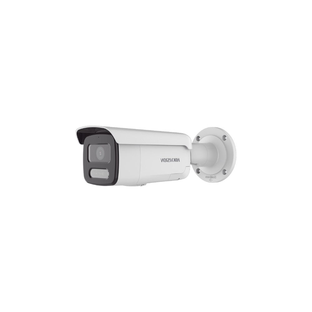 Cámara Bala Ip Hikvision 4mp Colorvu Luz Y Alarma De Audio DS-2CD2T47G2H-LISU/SL - SILYMX