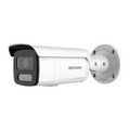 Cámara Bala IP 8 Megapixel Dual Light + ColorVu Lente 4 mm 60 mts IR + 60 mts Luz Blanca Exterior IP67 Luz Intermitente y Alerta de Audio Micrófono Integrado Videoanaliticos Filtro de Falsas Alarmas ACUSEARCHDS-2CD2T87G2H-LISU/SL