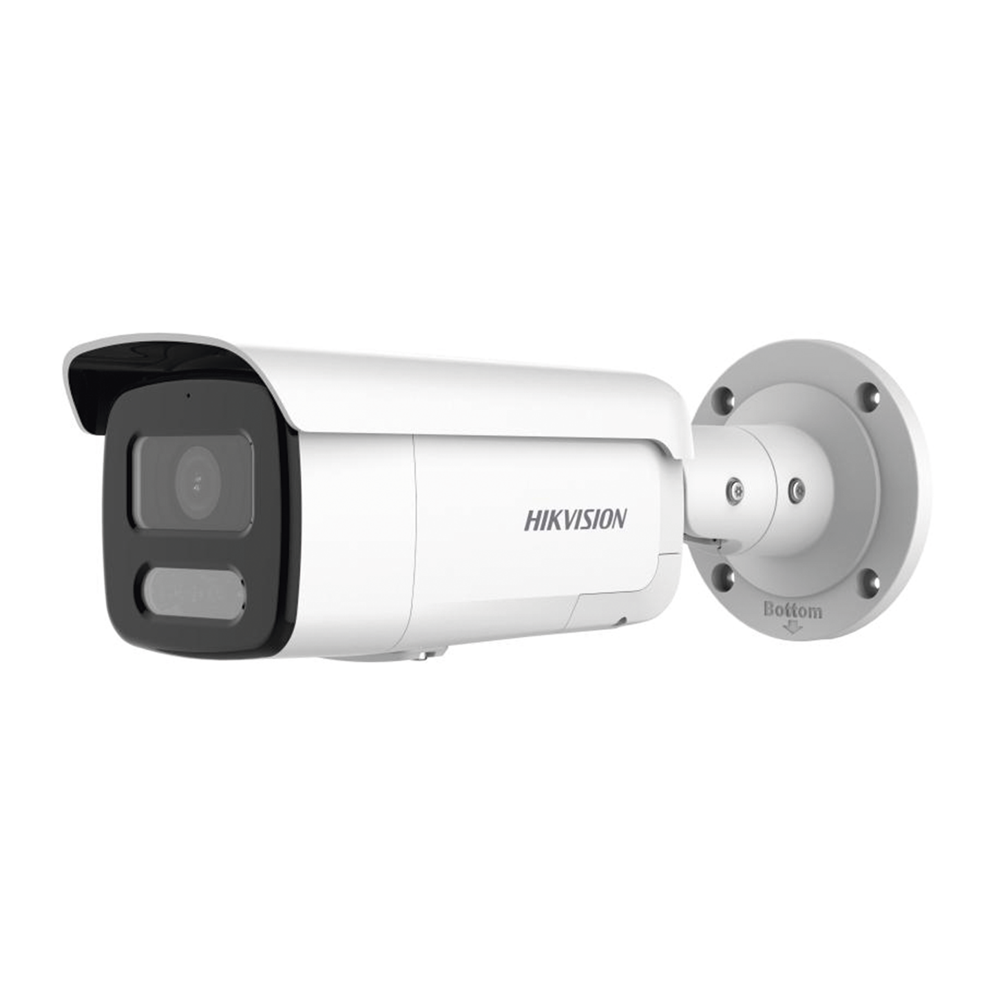 Cámara Bala IP 8 Megapixel Dual Light + ColorVu Lente 4 mm 60 mts IR + 60 mts Luz Blanca Exterior IP67 Luz Intermitente y Alerta de Audio Micrófono Integrado Videoanaliticos Filtro de Falsas Alarmas ACUSEARCHDS-2CD2T87G2H-LISU/SL - SILYMX