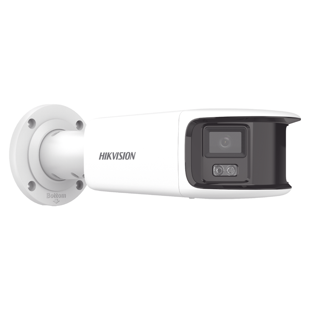 Cámara Ip 8mp 4k 4mm 180° Colorvu Poe Ip67 Acusense 40mts Ir DS-2CD2T87G2-PLSU/SL(C) - SILYMX