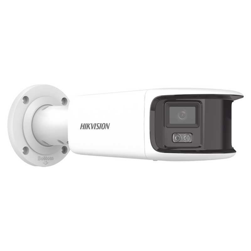 Cámara Ip 8mp 4k 4mm 180° Colorvu Poe Ip67 Acusense 40mts Ir DS-2CD2T87G2-PLSU/SL(C) - SILYMX