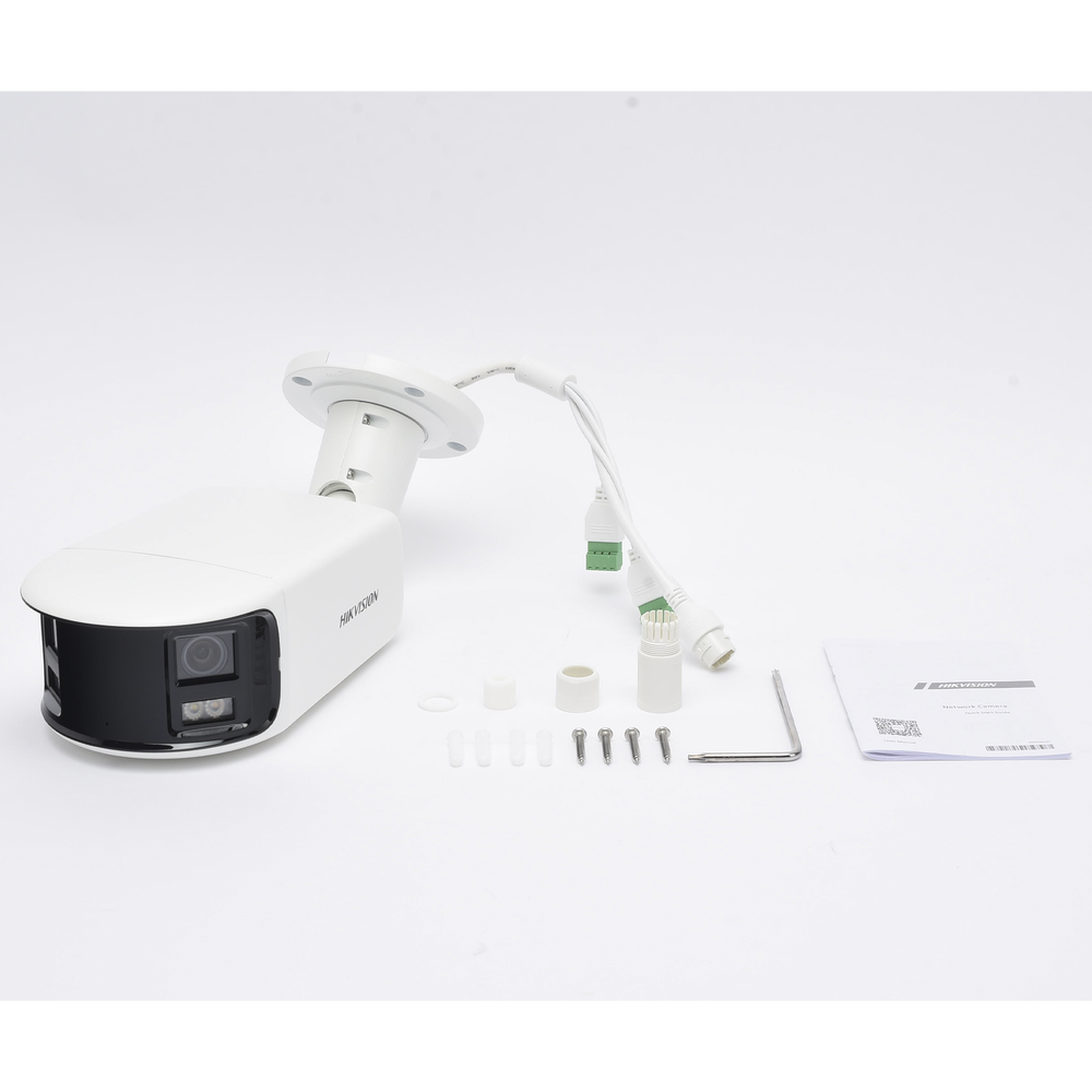 Cámara Ip 8mp 4k 4mm 180° Colorvu Poe Ip67 Acusense 40mts Ir DS-2CD2T87G2-PLSU/SL(C) - SILYMX