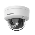 Camara Domo IP 4MP Dual Light Lente 2.8mm Microfono IR 30m Luz Blanca 30m IK08 IP67 Hikvision DS-2CD3141G2-LIUF