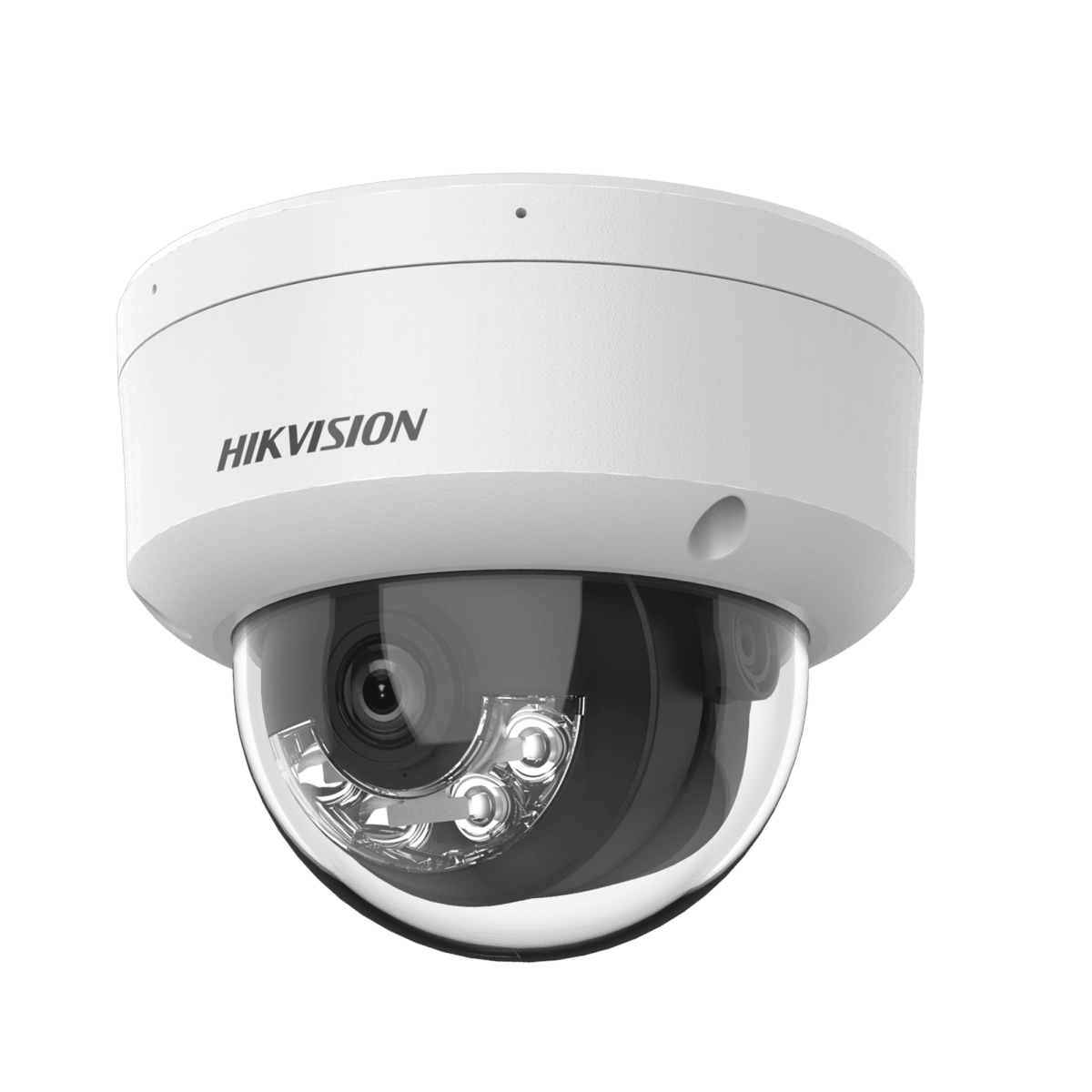 Cámaras IP DomoHIKVISIONDS-2CD3141G2-LIUFCamara Domo IP 4MP Dual Light Lente 2.8mm Microfono IR 30m Luz Blanca 30m IK08 IP67 Hikvision DS - 2CD3141G2 - LIUF - SILYMX
