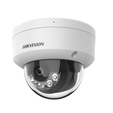 Cámaras IP DomoHIKVISIONDS-2CD3141G2-LIUFCamara Domo IP 4MP Dual Light Lente 2.8mm Microfono IR 30m Luz Blanca 30m IK08 IP67 Hikvision DS - 2CD3141G2 - LIUF - SILYMX