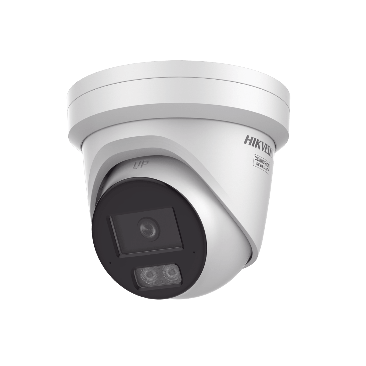 Camaras IP DomoHIKVISIONDS-2CD3387G3-LISUCámara Turret IP 8MP 4K DarkFighter S Dual Light IR 40m AcuSense Micrófono Detección Facial Hikvision DS - 2CD3387G3 - LISU - SILYMX