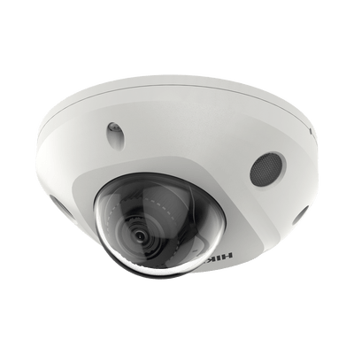 Camaras IP DomoHIKVISIONDS-2CD3566G2-IS(H)Mini Domo IP 6 Megapíxel con Lente 2.8mm Exterior Micrófono PoE DARKFIGHTER Hikvision DS - 2CD3566G2 - IS(H) - SILYMX