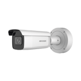 Cámara Bala IP 4 Megapixel Lente Mot. 2.7 a 13.5 mm 60 mts IR EXIR Exterior IP67 IK10 Anticorrosivo WDR 120 dB PoE + Micro SD 4 Analíticos: AcuSenseDeteccion FacialConteo de Personas por Cruce y Zona DS-2CD3646G2T-IZSY(H) - SILYMX