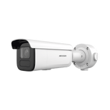 Bala IP 6 Megapixel Lente Mot. 2.7 a 13.5 mm 60 mts IR EXIR Exterior IP67 IK10 DARKFIGHTER PoE+ Micro SD Audio y Alarmas I/O 4 Analíticos: AcuSense, Detección Facial, Conteo de Personas por Cruce y Zona DS-2CD3666G2T-IZS(H) - SILYMX