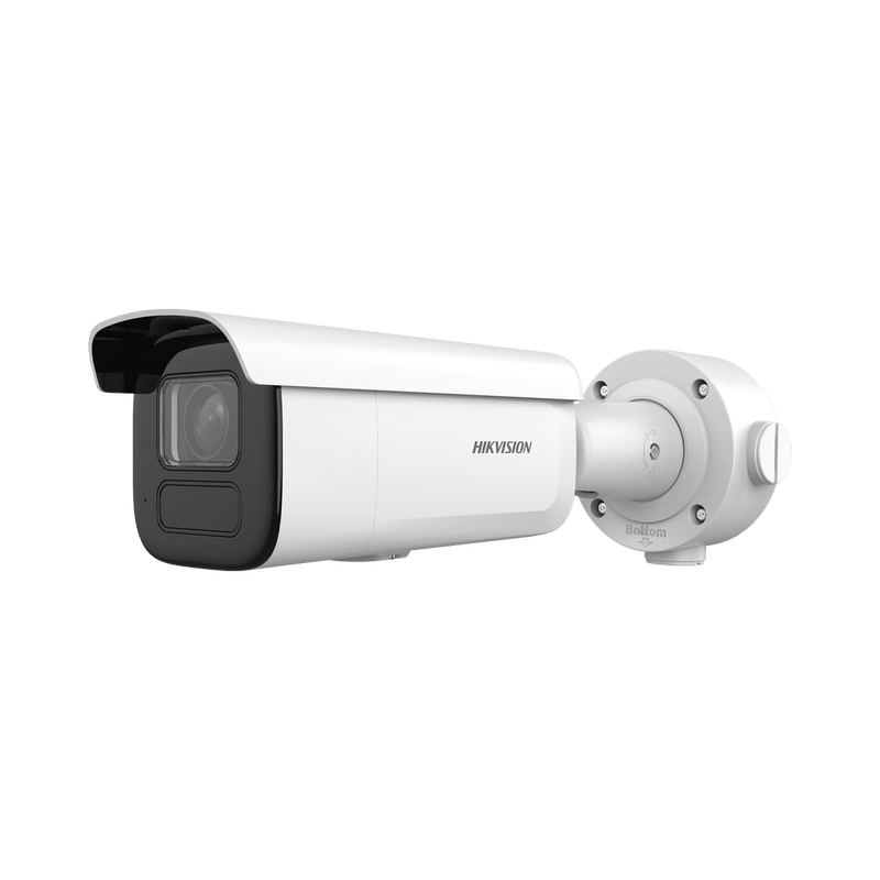 Bala IP 6 Megapixel Lente Mot. 2.7 a 13.5 mm 60 mts IR EXIR Exterior IP67 IK10 DARKFIGHTER PoE+ Micro SD Audio y Alarmas I/O 4 Analíticos: AcuSense, Detección Facial, Conteo de Personas por Cruce y Zona DS-2CD3666G2T-IZS(H) - SILYMX