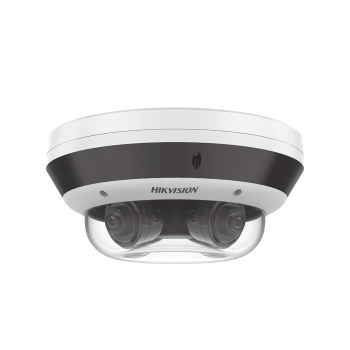 PanoVu Series Vista Panorámica 360º 4 Lentes Mot. 2.8 a 12 mm (4 Megapixel por Lente) 16 Megapixel en Total WDR 120 dB DARKFIGHTER Exterior IP67 IK10 PoE+ 30 mts IR Micro SD DS-2CD6D44G1H-IZS - SILYMX