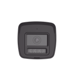 Cámara Bala TURBOHD 3K 5 Megapixel Lente 2.8 mm Angulo de vision 112° 30 mts IR EXIR + 20 mts Luz Blanca Micrófono y Bocina Integrado Exterior IP67 Metal dWDR  Audio Bidireccional + Dual Light + ColorVu DS-2CE16K0T-LTS - SILYMX