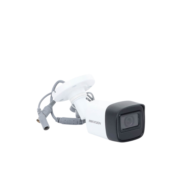 Cámara Bala TURBOHD 4K 8 Megapixel Gran Angular 102° Lente 2.8 mm Exterior IP67 IR EXIR 30 mts dWDR Metal DS-2CE16U0T-ITF