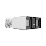 Cámara Bala TURBOHD 3K 5 Megapixel Lente 2.8 mm 60 mts IR + 60 mts Luz Blanca Gran Angular 104.9° Exterior IP67 Micrófono Integrado dWDR 4 Tecnologías Dual Light + ColorVu DS-2CE18K0T-LFS - SILYMX
