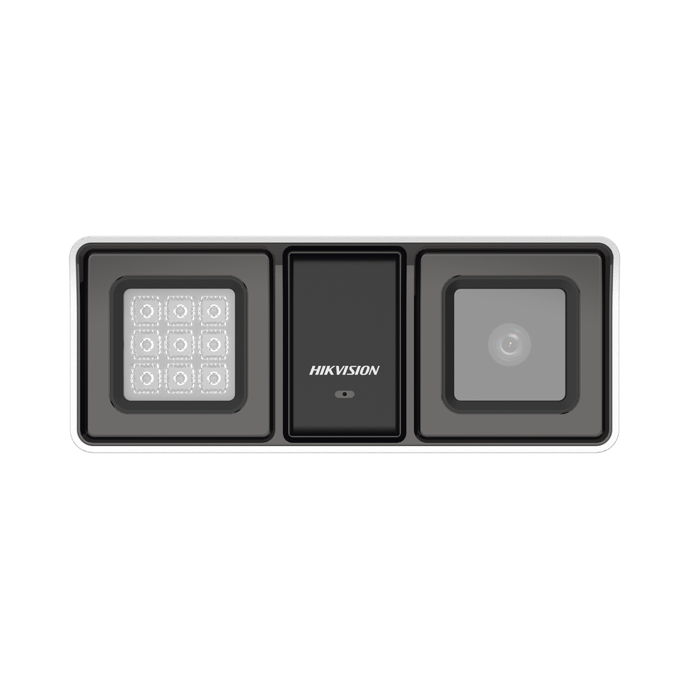 Cámara Bala TURBOHD 3K 5 Megapixel Lente 2.8 mm 60 mts IR + 60 mts Luz Blanca Gran Angular 104.9° Exterior IP67 Micrófono Integrado dWDR 4 Tecnologías Dual Light + ColorVu DS-2CE18K0T-LFS - SILYMX