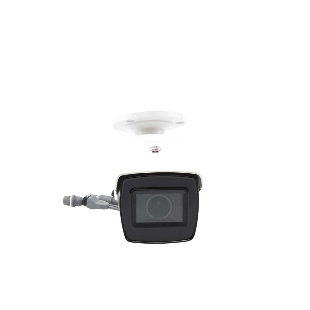 Cámara Bala TURBOHD 5 Megapixel Lente Mot. 2.7 a 13.5 mm 40 mts IR EXIR dWDR TVI-AHD-CVI-CVBS Exterior IP67 12 Vcc 24 VCA DS-2CE19H0T-AIT3ZF(C) - SILYMX
