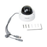 Domo TURBOHD 4K 8 Megapixel Gran Angular 102º Lente 2.8 mm Exterior IP67 IK10 IR EXIR 30 metros TVI-AHD-CVI-CVBS dWDR DS-2CE57U0T-VPITF - SILYMX