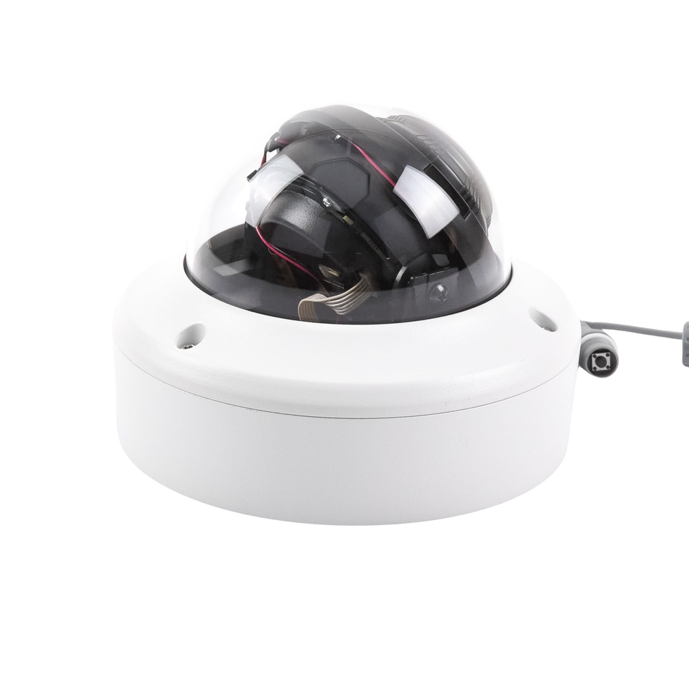 Domo TURBOHD 4K 8 Megapixel Lente Mot. 2.7 a 13.5 mm 40 mts IR EXIR IP67 12 Vcc 24 VCA TVI-AHD-CVI-CVBS 9 a 15 Vcc DS-2CE5AU1T-AVPIT3ZF - SILYMX