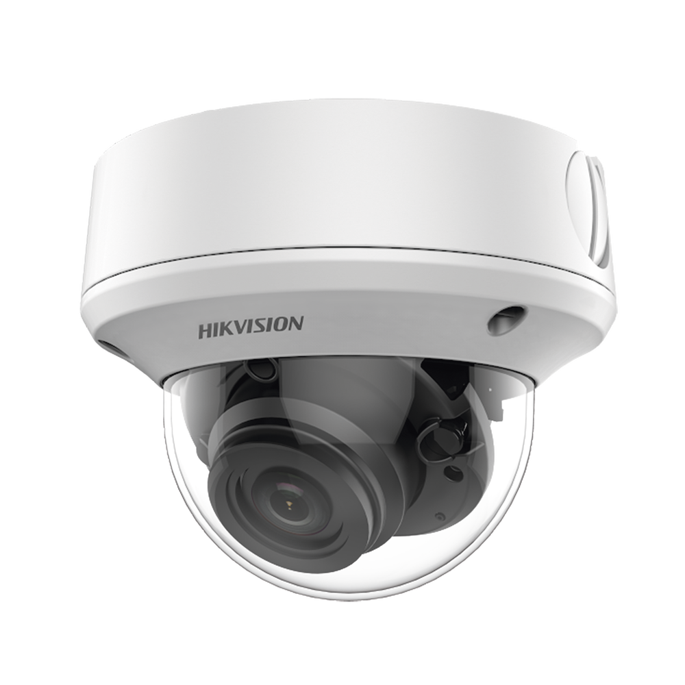 Domo TURBOHD 4K 8 Megapixel Lente Mot. 2.7 a 13.5 mm 40 mts IR EXIR IP67 12 Vcc 24 VCA TVI-AHD-CVI-CVBS 9 a 15 Vcc DS-2CE5AU1T-AVPIT3ZF - SILYMX