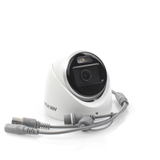 Cámara Turret TURBOHD ColorVu 3K (5 MP) con Micrófono – Hikvision DS-2CE70KF0T-MFS - SILYMX