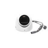 Cámara Turret TURBOHD 3K 5 Megapixel Lente 2.8 mm 30 mts IR + 20 mts Luz Blanca Gran Angular IP67 Micrófono Integrado dWDR Metal DS-2CE76K0T-LMFS - SILYMX