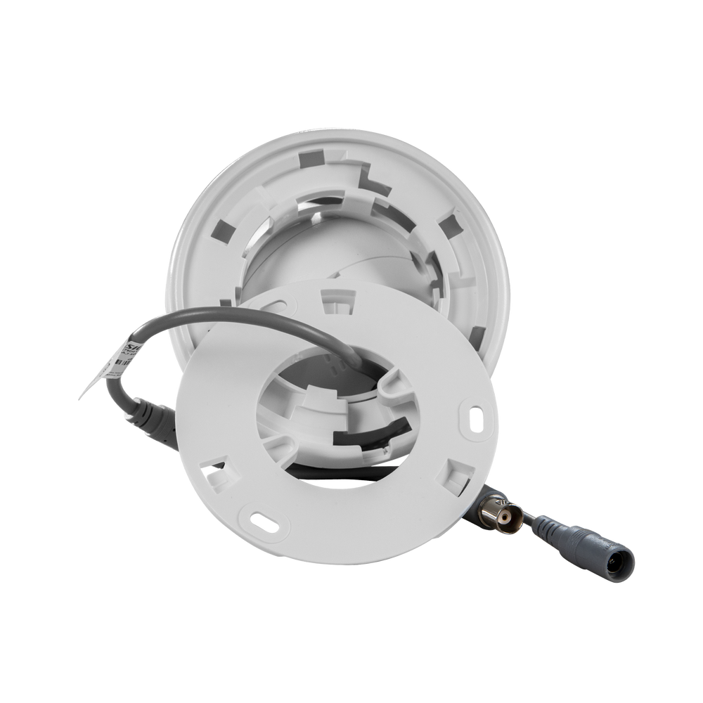 Cámara Turret TURBOHD 3k 5 Megapixel Lente 2.8 mm 40 mts IR EXIR + 40 mts Luz Blanca Micrófono y Bocina Integrado Exterior IP67 dWDR Audio Bidireccional + Dual Light + ColorVu DS-2CE78K0T-LTS - SILYMX