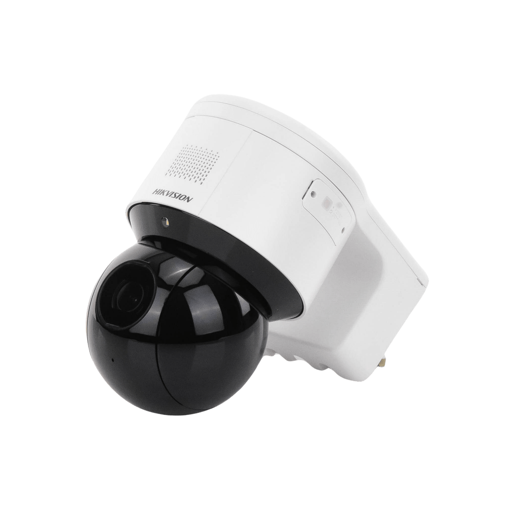 Cámara Domo Ptz Ip 4mp 50mts Ir Sirena 120db Micrófono DS-2DE3A404IWG-E - SILYMX