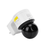 Cámara Domo Ptz Ip 4mp 50mts Ir Sirena 120db Micrófono DS-2DE3A404IWG-E - SILYMX