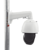 Cámara Ptz Ip 4mpx 25X Zoom Exterior Ip66 Darkfighter Acusense  Wdr 120 Db  Entrada Y Salida De Audio Y Alarmas  Hlc  Eis  Poe+ - SILYMX