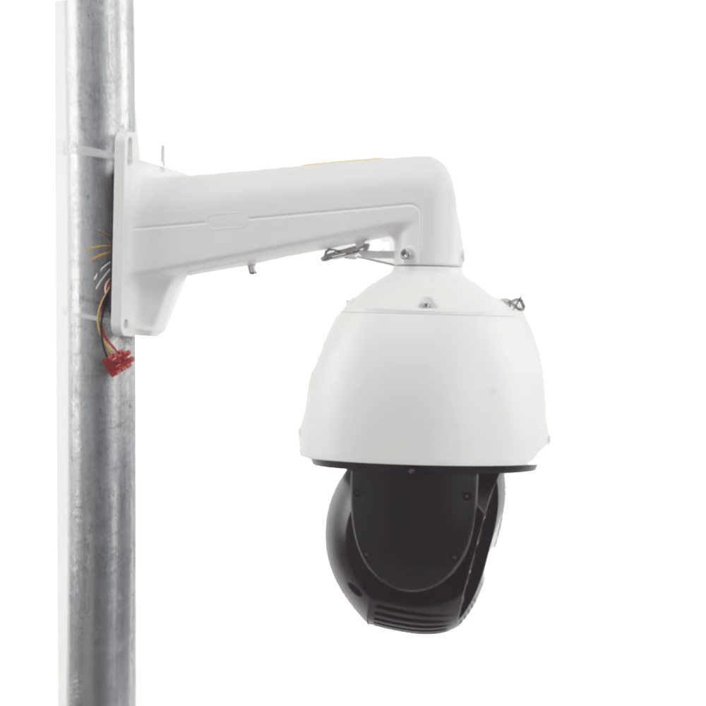 Cámara Ptz Ip 4mpx 25X Zoom Exterior Ip66 Darkfighter Acusense  Wdr 120 Db  Entrada Y Salida De Audio Y Alarmas  Hlc  Eis  Poe+ - SILYMX