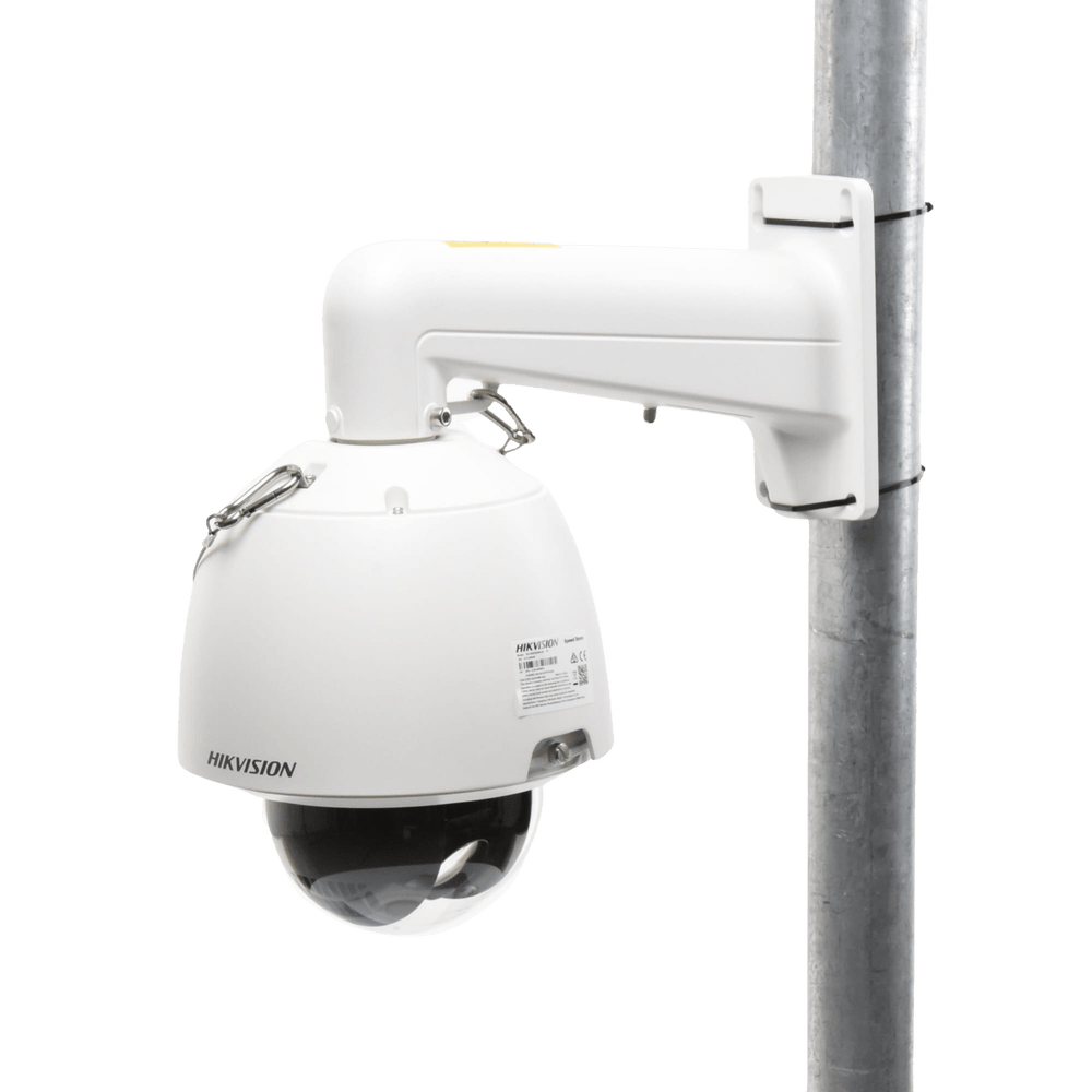 Domo PTZ IP 2 Megapixel ACUSENSE (Evita Falsas Alarmas) H.265+ 25X Zoom Día-Noche ICR Real WDR 120 dB PoE+ Exterior IP66 IK10 60 IPS  DarkFighter microSD DS-2DE5225W-AE(T5) - SILYMX