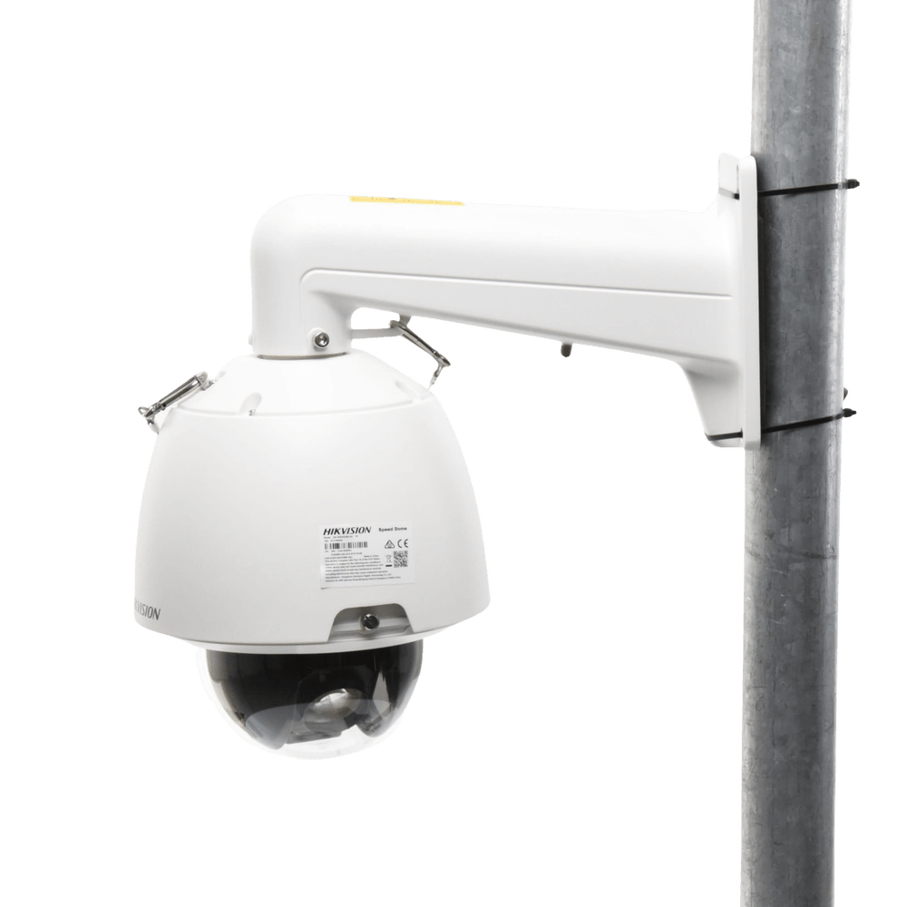 Domo PTZ IP 2 Megapixel ACUSENSE (Evita Falsas Alarmas) H.265+ 25X Zoom Día-Noche ICR Real WDR 120 dB PoE+ Exterior IP66 IK10 60 IPS  DarkFighter microSD DS-2DE5225W-AE(T5) - SILYMX