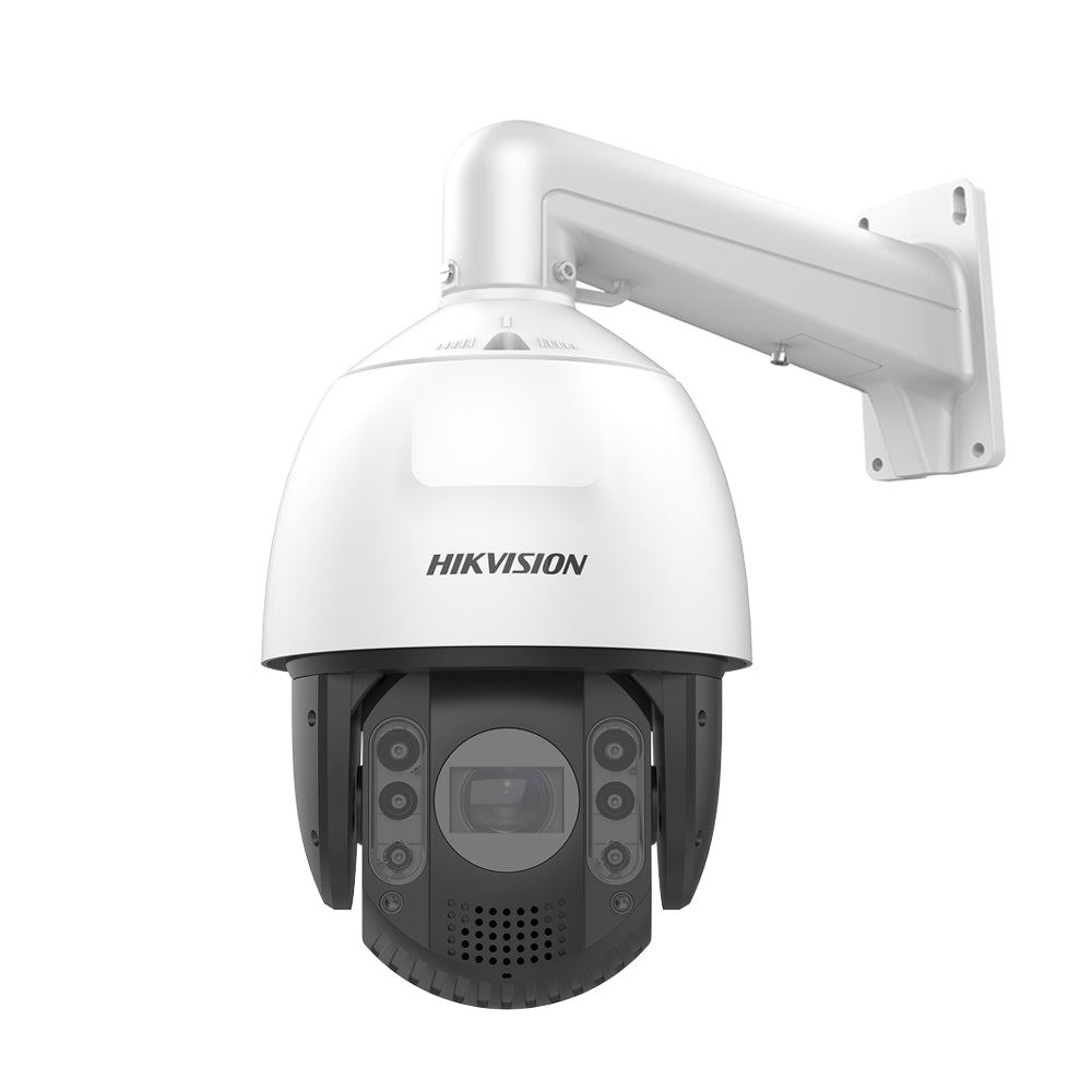 Cámara Ptz Ip 4mpx  32X Zoom 200 Mts Ir  Ip66 Alerta audible y luz estroboscópica  Autoseguimiento 2.0  Hi-Poe  Rapid Focus DS-2 DE7A432IW-AEB(T5) - SILYMX