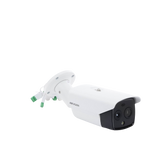 Cámara Bala Ip Dual De 4mp Termométrica Con Sirena Hikvision DS-2TD2628-7/QA - SILYMX