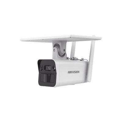 HIKVISIONDS-2XS2T41G1-ID/4G/C05S07Kit Solar IP All in One / Doble Detección (Radar + PIR) / Bala IP 4 Megapixel / Lente 4 mm / Panel Solar / Batería de Respaldo de Litio 10Ah (Hasta 11 Días) / Conexión 4G / Audio de Dos Vías / Accesorios de Inst. / Direc - SILYMX