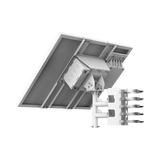 Kit Solar de alimentación Panel Solar Batería de Respaldo de Litio 360 Wh 2 Salidas de 12 Vcd Accesorios de Instalación Uso en Exterior IP66 DS-2XS6K01-C36S80 - SILYMX