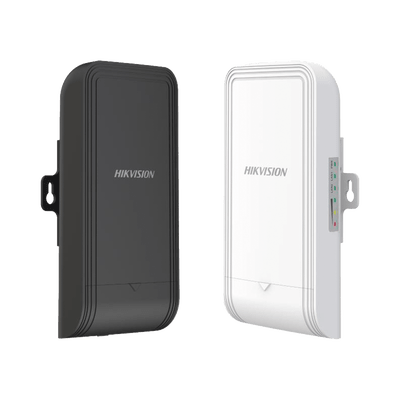 HIKVISIONDS-3WF0EC-5ACT(B)Kit Completo (Transmisor - Receptor) para Enlace PTP en 5 GHz / Aplicación para Elevadores / Antena Integrada de 7 dBi 2 x 2 MIMO / PoE af para alimentar una cámara /Autoajuste de Potencia / 500 Metros de Distancia - SILYMX