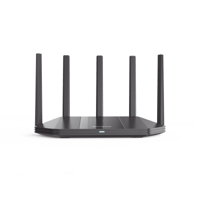 HIKVISIONDS-3WR30XRouter Inalámbrico / Wifi 6 / Hasta 3000 Mbps / MESH / Doble Banda AC (2.4 GHz y 5 GHz) / 4 Puertos 1000 Mbps / 5 Antenas Omnidireccional / Interior / Beamforming Optimizado / Administración Gratuita desde la Nube - SILYMX