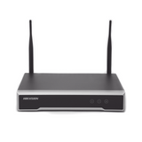 NVR 4 Megapixel 4 canales IP 1 Bahía de Disco Duro 2 Antenas Wi-Fi Salida de Vídeo Full HD DS-7104NI-K1/W/M(C) - SILYMX