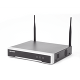 NVR 4 Megapixel 4 canales IP 1 Bahía de Disco Duro 2 Antenas Wi-Fi Salida de Vídeo Full HD DS-7104NI-K1/W/M(C) - SILYMX