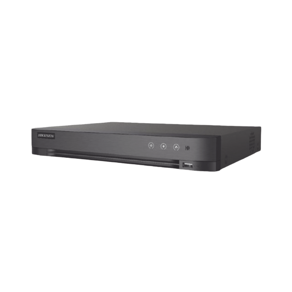 DVR 4 Canales TurboHD + 1 Canal IP  2 Megapixel (1080p) Acusense 1 Bahia de Disco Duro