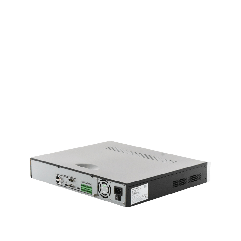 NVR Hikvision 12 Megapixel (4K) 16 canales IP AcuSense Reconocimiento Facial 4 Bahías de Disco Duro HDMI en 4K Entrada y Salida de Alarmas DS-7716NXI-K4 - SILYMX