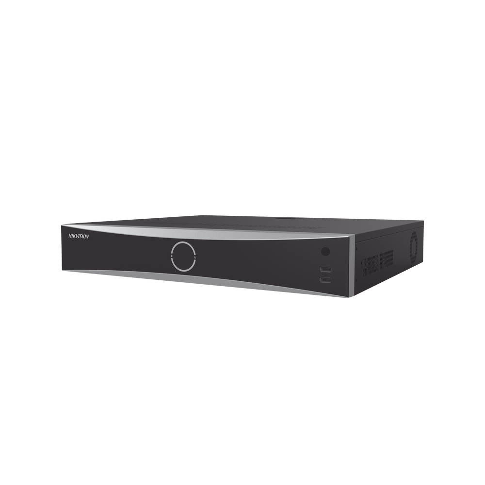 NVR Hikvision 16 Canales 8 MP (4K) H.265 16 Puertos PoE+ Switch 300 mts Soporta 4 Discos Duros DS-7716NXI-K4/16P - SILYMX