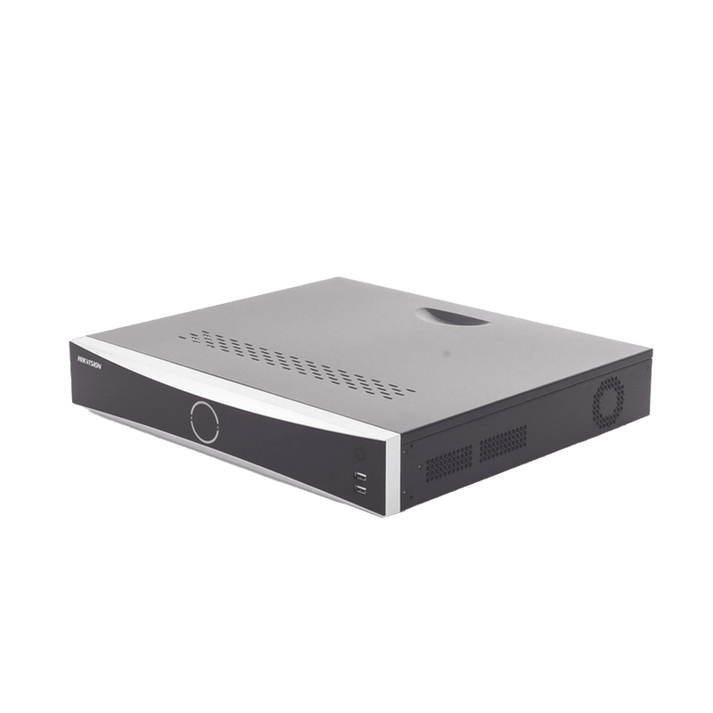NVR Hikvision 12 Megapixel (4K) 32 canales IP AcuSens Reconocimiento Facial 4 Bahías de Disco Duro DS-7732NXI-K4 - SILYMX