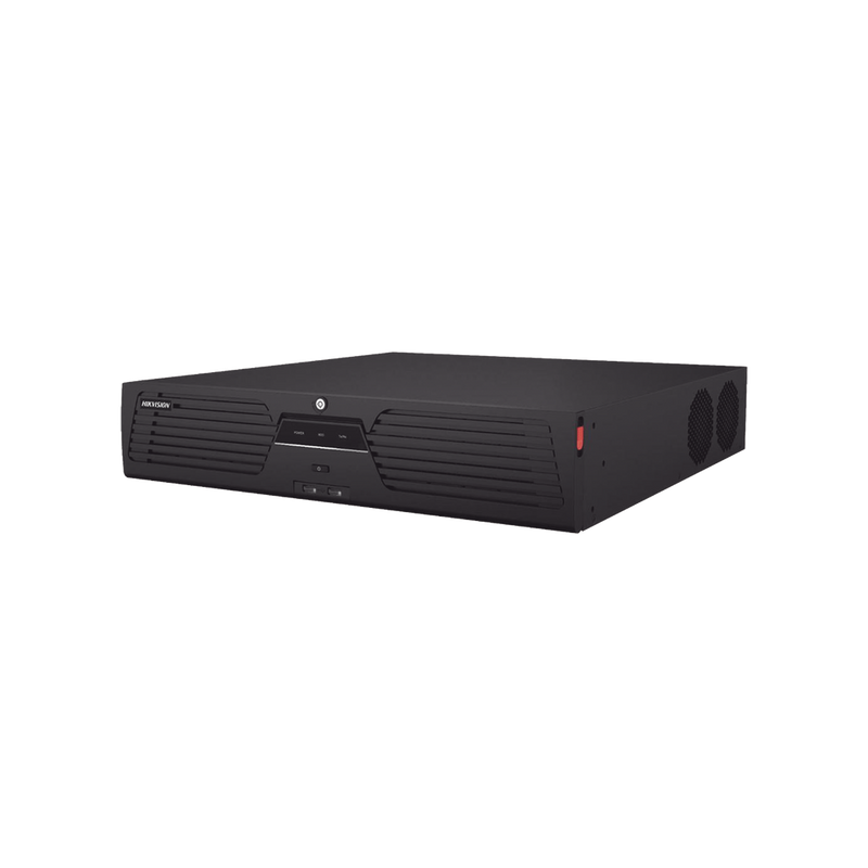 Doble Poder de Decodificación NVR 32 Megapixel 8K 128 Canales IP AcuSense ANPR Conteo de Personas Heat Map 8 Bahías de Disco Duro Soporta RAID con Hot Swap 2 HDMI en 8K Soporta POS Alarmas IO Smart Search DS-96128NI-M8 - SILYMX