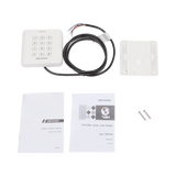 Lector de Tarjetas HIKVISION PROX EM y Contraseñas Exterior IP65 Wiegand Compatible con Cualquier Panel PEQUEÑO y ESTETICO DS-K1801EK - SILYMX