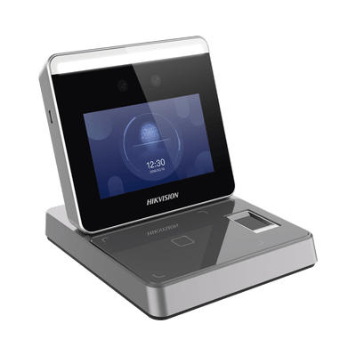 HIKVISIONDS-K1F600U-D6E-FEnrolador IP de Rostros, Huellas y Tarjetas (MIFARE y EM) para iVMS - 4200 / Hik - Connect Teams (USB) / Facilita el Alta de Rostros, Huellas y Tarjeta al Software - SILYMX