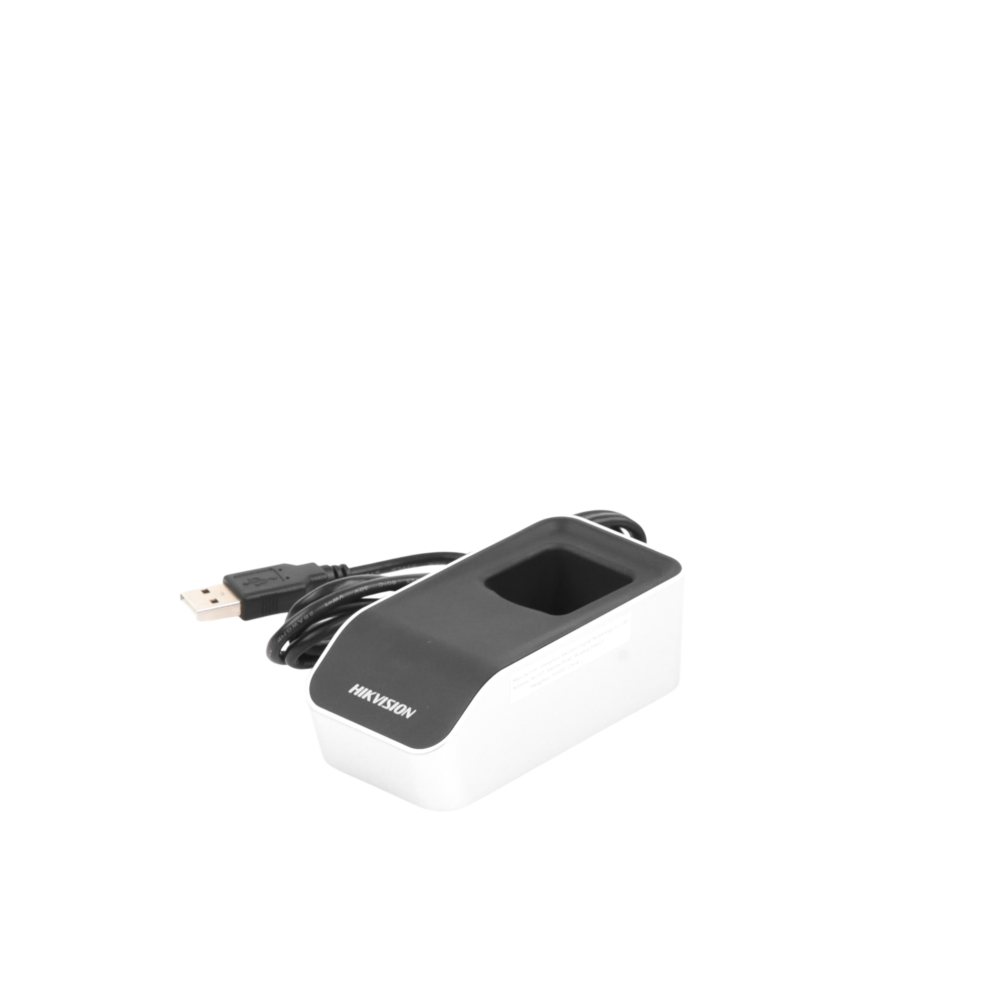 Enrolador USB de Huellas para Software Hikvision iVMS-4200 HikCentral HikConnect Teams Facilita el Alta de Huellas al Software Conexión USB DS-K1F820-F - SILYMX