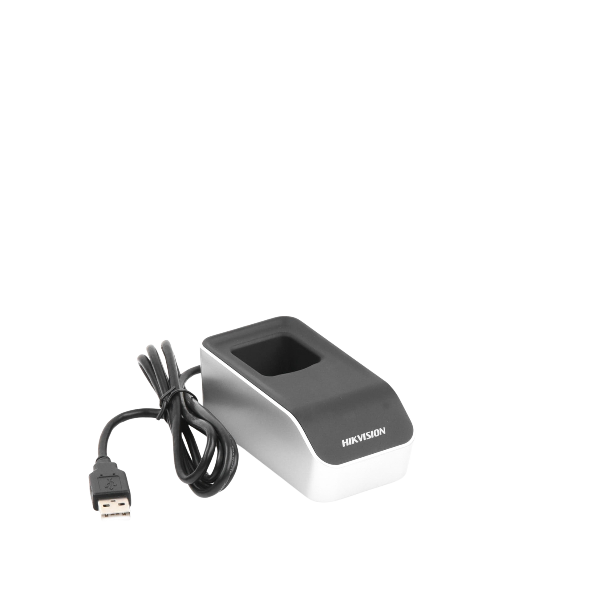 Enrolador USB de Huellas para Software Hikvision iVMS-4200 HikCentral HikConnect Teams Facilita el Alta de Huellas al Software Conexión USB DS-K1F820-F - SILYMX